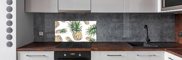 Panel de pared de cocina Piñas