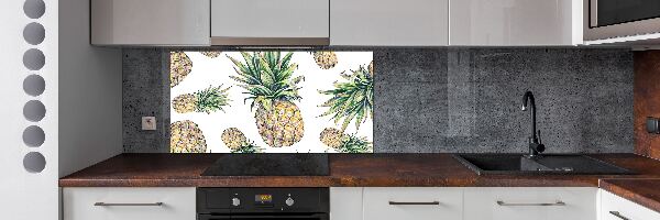 Panel de pared de cocina Piñas