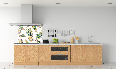 Panel de pared de cocina Piñas
