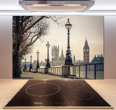 Panel de pared de cocina Londres en otoño