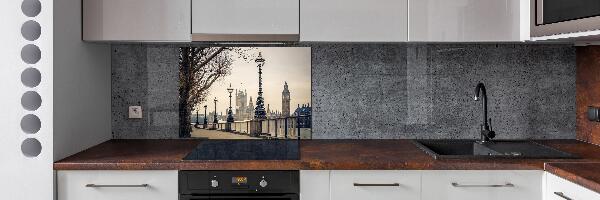 Panel de pared de cocina Londres en otoño