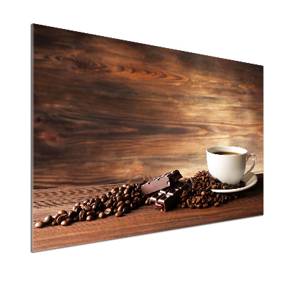 Panel de pared de cocina Café y chocolate