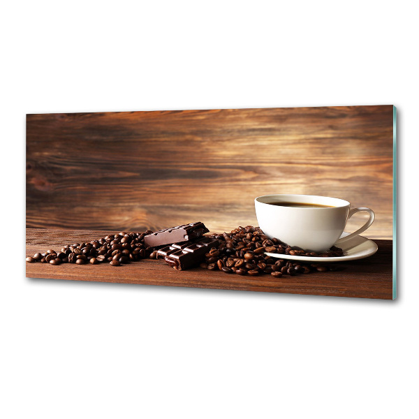 Panel de pared de cocina Café y chocolate