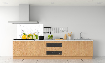 Panel antisalpicaduras Cítricos y agua