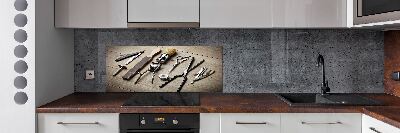 Panel antisalpicaduras Peluquería masculina