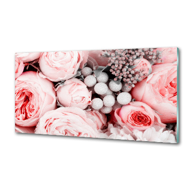Panel para cocina Un ramo de flores