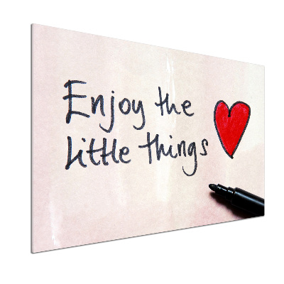 Panel antisalpicaduras Pequeñas cosas