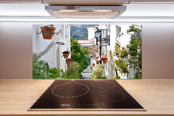 Panel para cocina Una calle con encanto