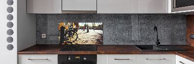 Salpicadero para cocina Ciclismo en Ámsterdam