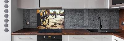 Salpicadero para cocina Ciclismo en Ámsterdam