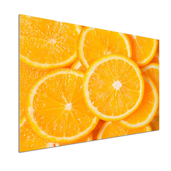 Panel para cocina rodajas de naranja