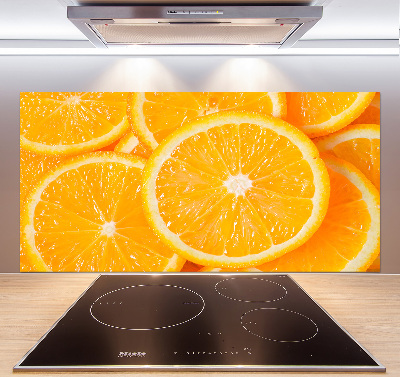 Panel para cocina rodajas de naranja