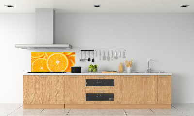 Panel para cocina rodajas de naranja