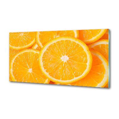 Panel para cocina rodajas de naranja