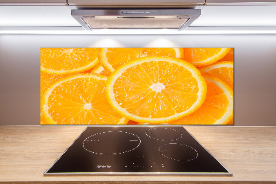 Panel para cocina rodajas de naranja