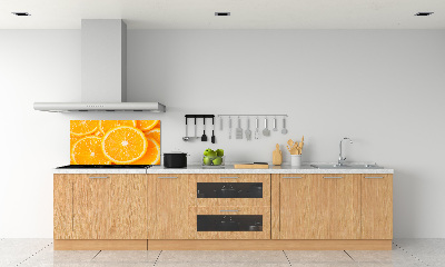 Panel para cocina rodajas de naranja
