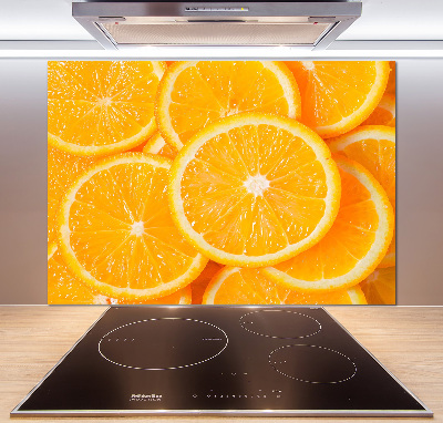 Panel para cocina rodajas de naranja