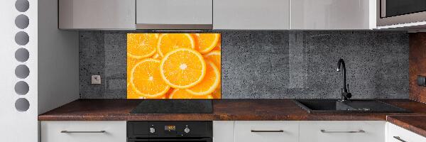 Panel para cocina rodajas de naranja