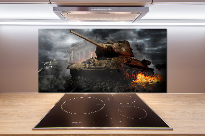 Panel de pared de cocina Tanque