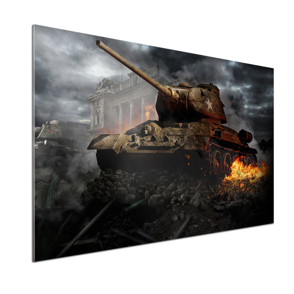 Panel de pared de cocina Tanque