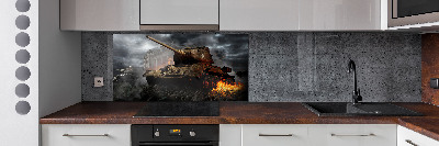 Panel de pared de cocina Tanque