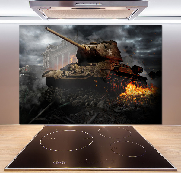 Panel de pared de cocina Tanque