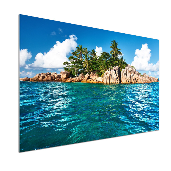 Salpicadero para cocina Isla tropical