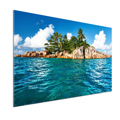 Salpicadero para cocina Isla tropical