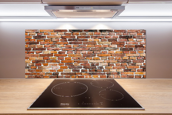 Salpicadero para cocina pared de ladrillos