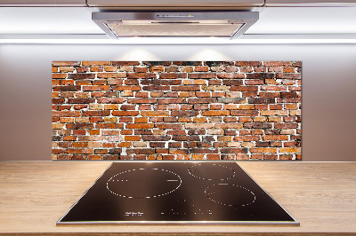 Salpicadero para cocina pared de ladrillos