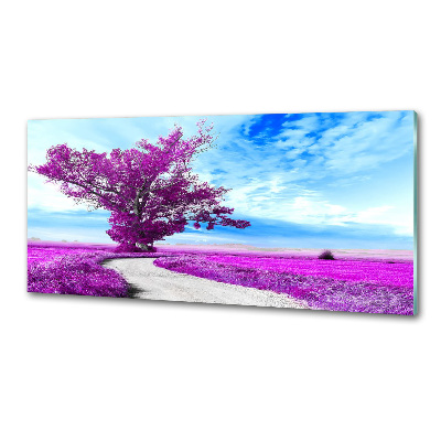 Salpicadero de cocina Árbol y camino