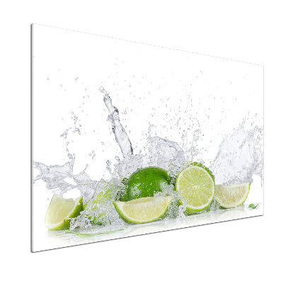 Panel de pared de cocina Limas y agua