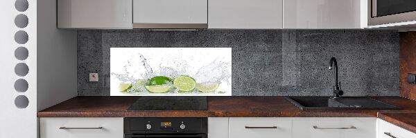 Panel de pared de cocina Limas y agua