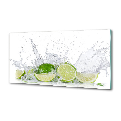Panel de pared de cocina Limas y agua