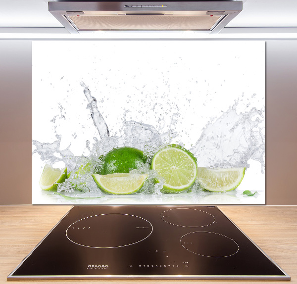 Panel de pared de cocina Limas y agua