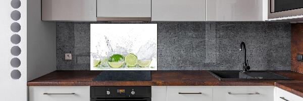 Panel de pared de cocina Limas y agua