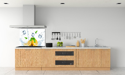 Panel para cocina Limones con hielo