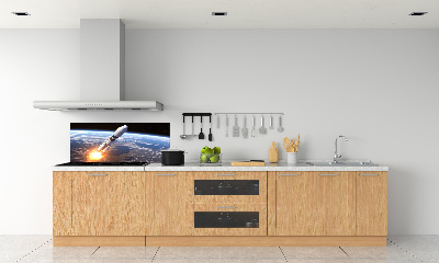 Salpicadero para cocina Cohete espacial