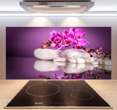 Panel antisalpicaduras Orquídea rosa