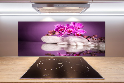 Panel antisalpicaduras Orquídea rosa