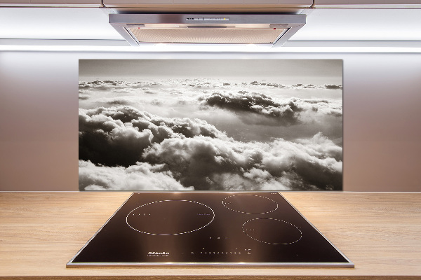 Panel para cocina Nubes a vista de pájaro