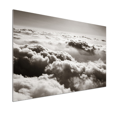 Panel para cocina Nubes a vista de pájaro