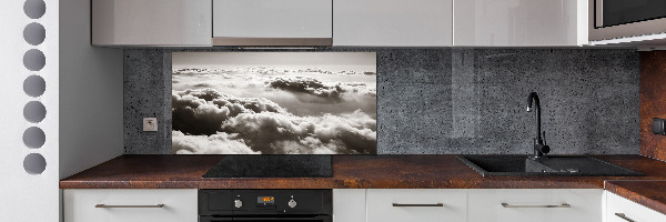 Panel para cocina Nubes a vista de pájaro