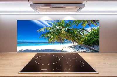 Panel do kuchni Tropikalna plaża