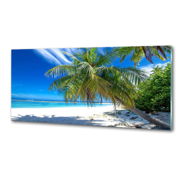 Salpicadero para cocina Playa tropical