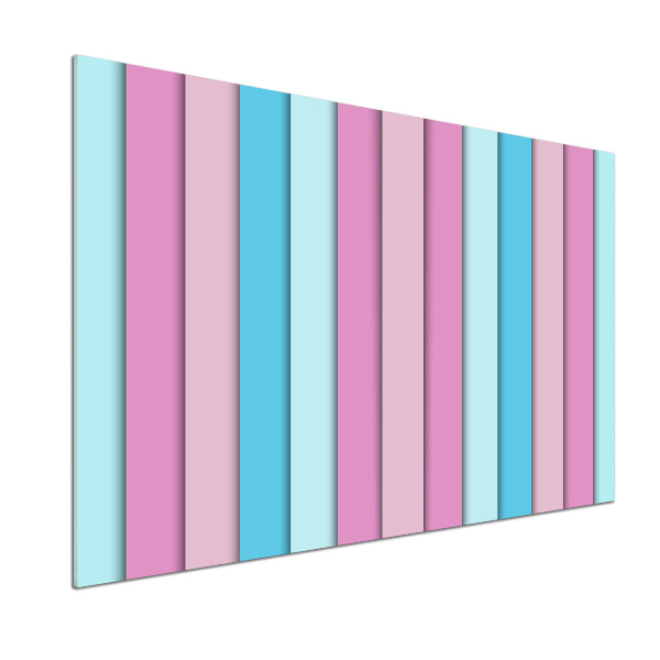 Panel de pared de cocina Rayas de colores