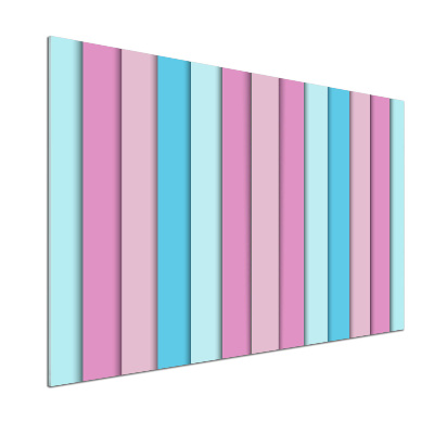 Panel de pared de cocina Rayas de colores