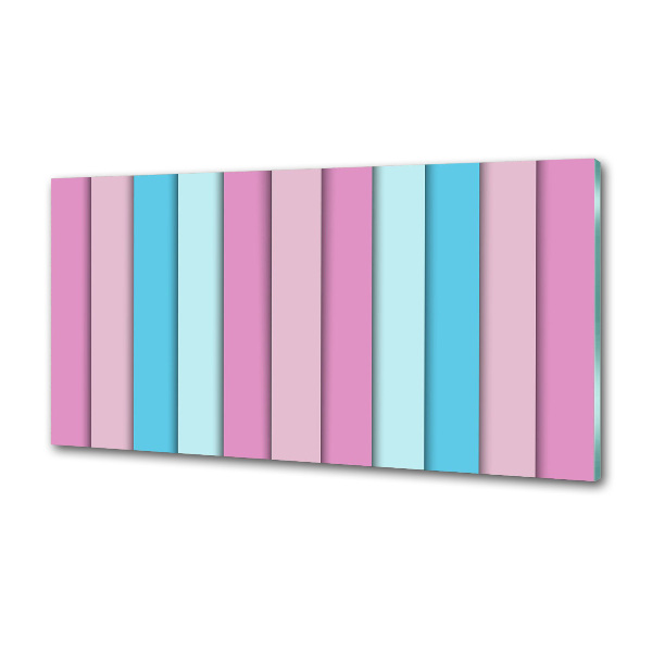 Panel de pared de cocina Rayas de colores