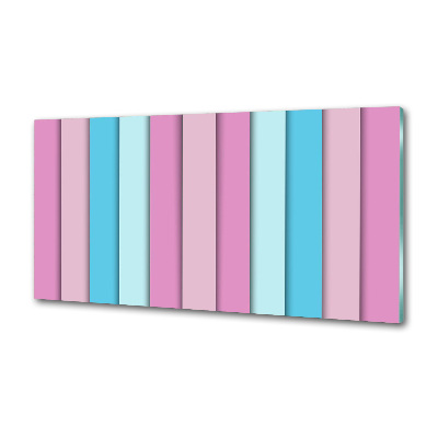 Panel de pared de cocina Rayas de colores