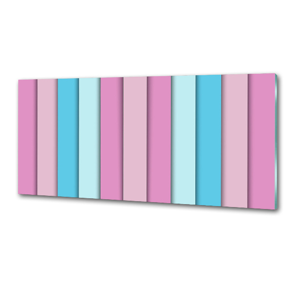 Panel de pared de cocina Rayas de colores